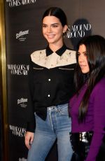 KENDALL JENNER and KOURTNEY KARDASHIAN  at What Goes Around Comes Around One Year Anniversary in Los Angeles 10/11/2017