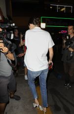 KENDALL JENNER Arrives at Kim Kardashians 37th Birthday Dinner in Los Feliz 10/26/2017