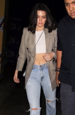 KENDALL JENNER Arrives at Staples Center in Los Angeles 10/19/2017