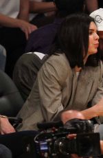 KENDALL JENNER at Lakers Game in Los Angeles 01/19/2017