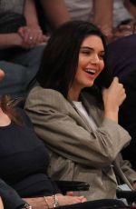 KENDALL JENNER at Lakers Game in Los Angeles 01/19/2017
