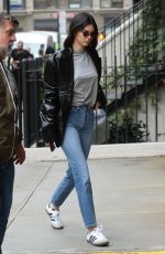 KENDALL JENNER Heading to Adidas Photoshoot in New York 10/24/2017