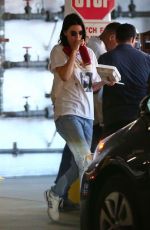 KENDALL JENNER Out for Lunch in Los Angeles 10/02/2017
