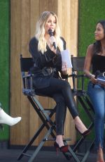 KHLOE KARDASHIAN at Good American Event in Los Angeles 10/07/2017