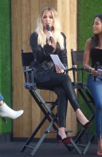 KHLOE KARDASHIAN at Good American Event in Los Angeles 10/07/2017