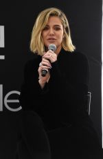 KHLOE KARDASHIAN at Good American Launch in New York 10/28/2017