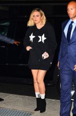 KHLOE KARDASHIAN Out in New York 10/26/2017
