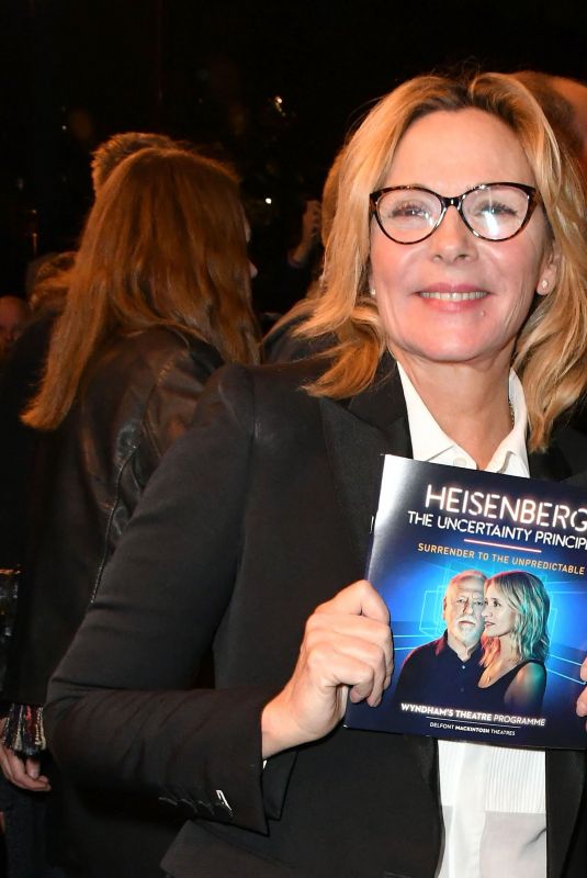 KIM CATTRALL at Heisenberg Press Night in London 10/09/2017
