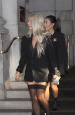 KIM KARDASHIAN Night Out in San Francisco 10/14/2017