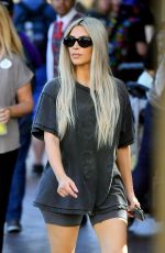KIM KARDASHIAN Out and About at Disneyland in Anaheim 10/24/2017