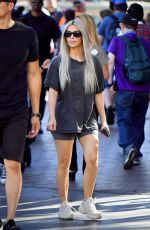 KIM KARDASHIAN Out and About at Disneyland in Anaheim 10/24/2017