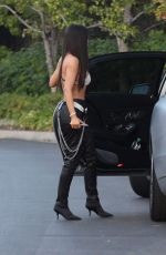 KIM KARDASHIAN Out and About in Beverly Hills 10/28/2017