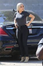 KIM KARDASHIAN Out and About in Westlake 10/17/2017