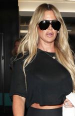 KIM ZOLCIAK at Los Angeles International Airport 10/12/2017