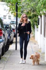 KIMBERLEY GARNER Out and About in Chelsea 10/12/2017