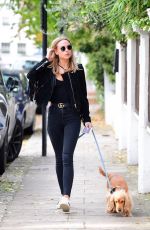 KIMBERLEY GARNER Out and About in Chelsea 10/12/2017
