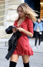 KIMBERLEY GARNER Out and About in Paris 10/26/2017