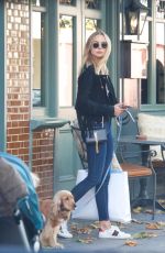 KIMBERLEY GARNER Out with Her Dog in London 10/21/2017