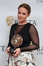 KIMBERLEY NIXON at British Academy Cymru Awards in Cardiff 10/08/2017