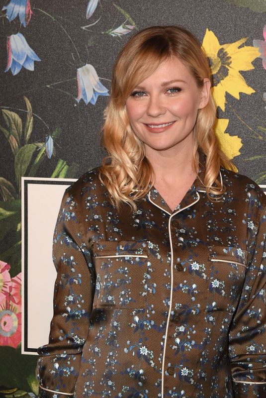 KIRSTEN DUNST at H&M x Erdem Runway Show & Party in Los Angeles 10/18/2017