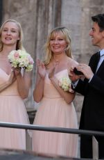 KIRSTEN DUNST at Her Best Friend Wedding in Rome 09/30/2017