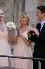 KIRSTEN DUNST at Her Best Friend Wedding in Rome 09/30/2017