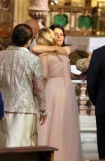 KIRSTEN DUNST at Her Best Friend Wedding in Rome 09/30/2017