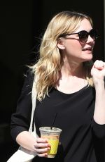 KIRSTEN DUNST Out and About in Los Angeles 10/10/2017