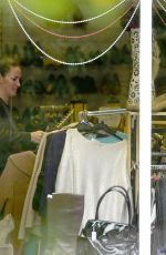 KIRSTY GALLACHER Working at a Charity Shop in London 05/10/2017