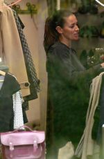 KIRSTY GALLACHER Working at a Charity Shop in London 05/10/2017