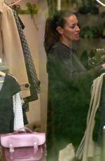 KIRSTY GALLACHER Working at a Charity Shop in London 05/10/2017