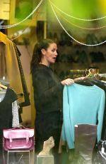KIRSTY GALLACHER Working at a Charity Shop in London 05/10/2017