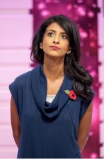 KONNIE HUQ at Good Morning Britain in London 10/30/2017