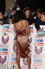 KONNIE HUQ at Pride of Britain Awards 2017 in London 10/30/2017