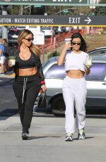 KOURTNEY KARDASHIAN and LARSA PIPPEN at Alfred