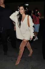 KOURTNEY KARDASHIAN Arrives at Kim Kardashians 37th Birthday Dinner in Los Feliz 10/26/2017