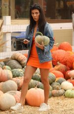 KOURTNEY KARDASHIAN Buy Pumpkins in Moorpark 10/29/2017