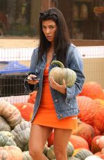 KOURTNEY KARDASHIAN Buy Pumpkins in Moorpark 10/29/2017
