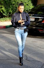 KOURTNEY KARDASHIAN Leaves a Studio in Los Angeles 10/10/2017