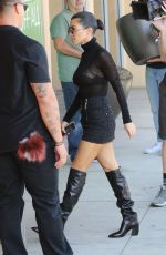 KOURTNEY KARDASHIAN Shopping at Aldik Home Store in Van Nuys 10/18/2017
