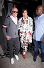 KRIS JENNER and Tommy Hillfiger Leaves Craig