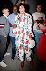 KRIS JENNER and Tommy Hillfiger Leaves Craig