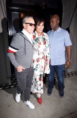 KRIS JENNER and Tommy Hillfiger Leaves Craig
