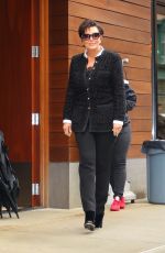 KRIS JENNER Out and About in New York 10/24/2017