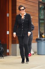 KRIS JENNER Out and About in New York 10/24/2017