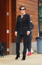 KRIS JENNER Out and About in New York 10/24/2017