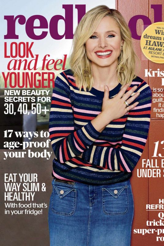 KRISTEN BELL in Redbook Magazne,October 2017 Issue