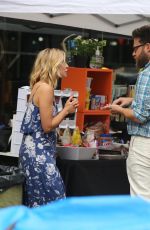 KRISTEN BELL on the Set of Like Father in New York 09/30/2017