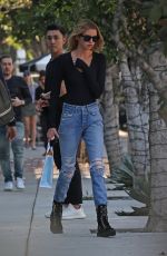 KRISTEN STEWART and STELLA MAXWELL Out in Los Angeles 10/14/2017