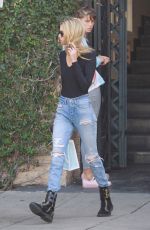 KRISTEN STEWART and STELLA MAXWELL Out in Los Angeles 10/14/2017